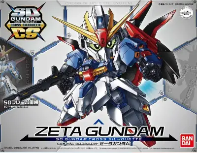 Maquette Gundam sd cross silhouette zeta